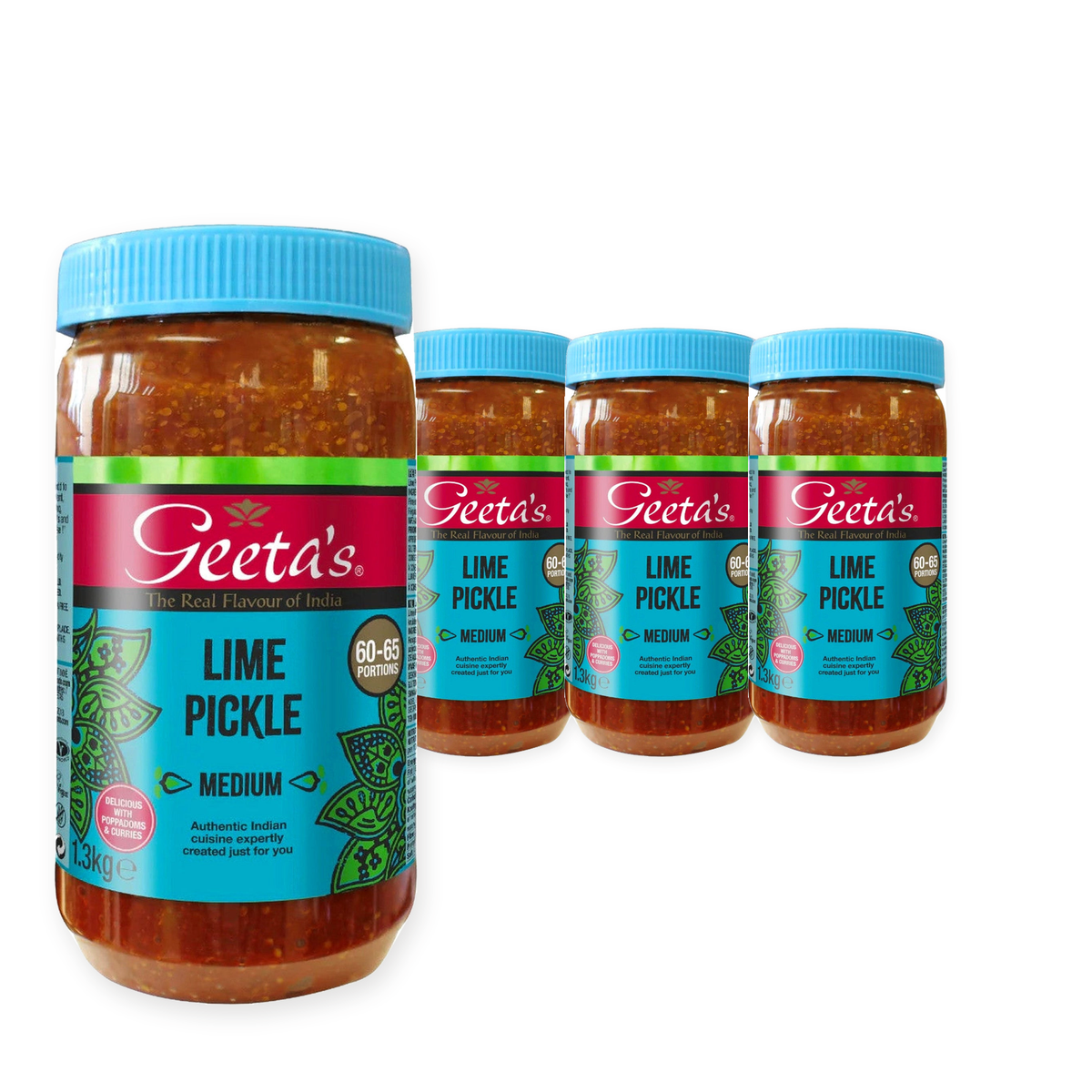 Geeta's Lime Pickle 1.3KG (Case fo 4) – case pack