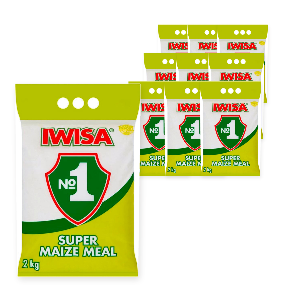 Iwisa Super Maize Meal 2KG (Case of 10) – case pack