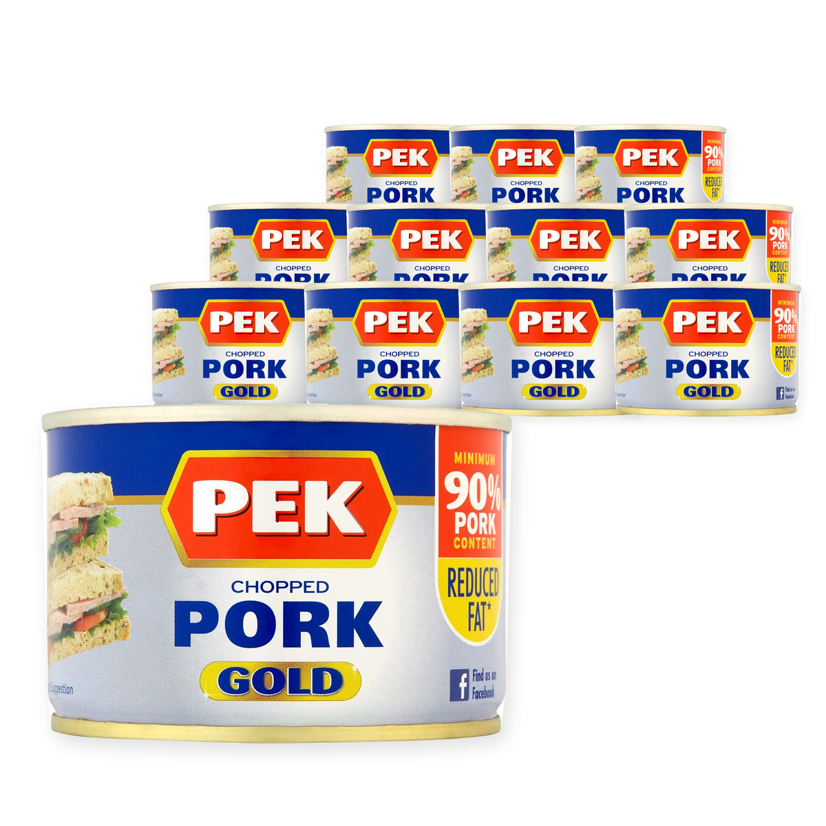 PEK Chopped Pork Gold “Extra Lean” 170G (Case of 12) – case pack
