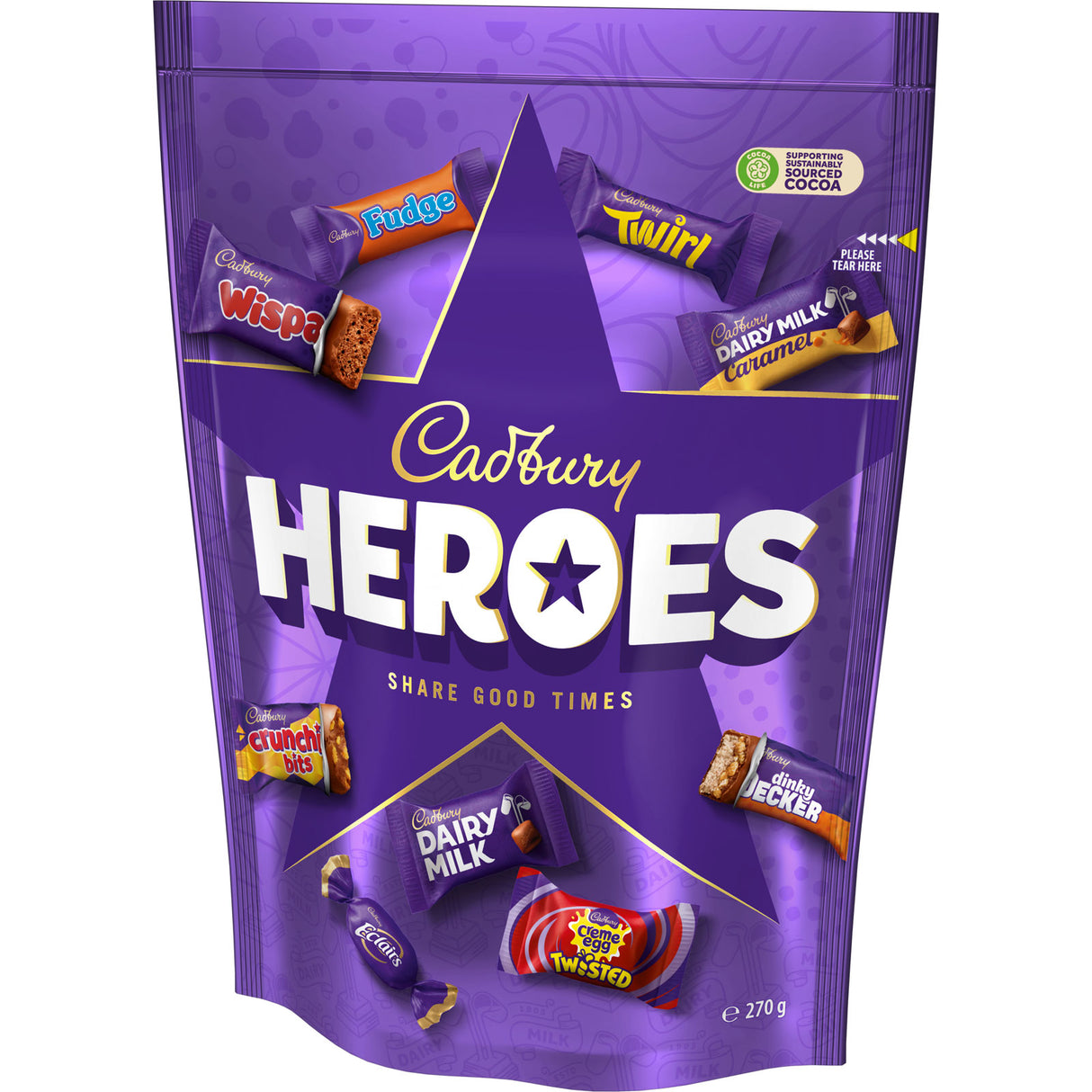 Cadbury Heroes Pouch 270G