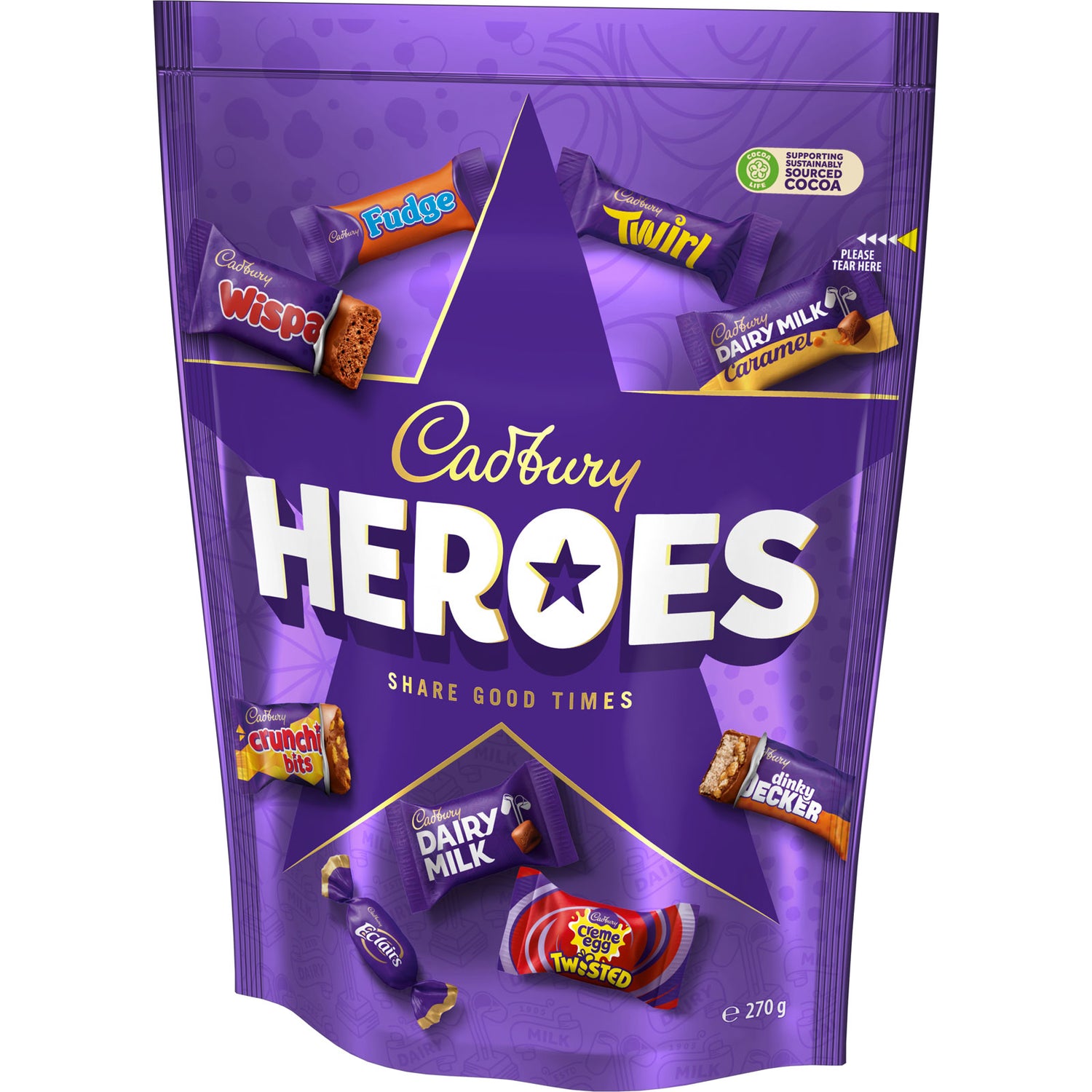 Cadbury Heroes Pouch 270G