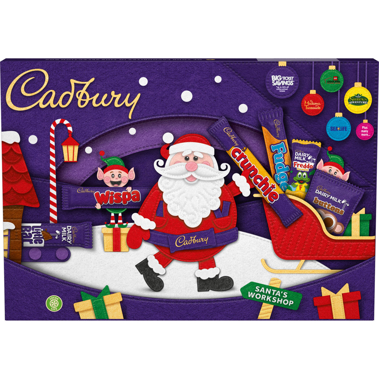 Cadbury Selection Santa Medium 125G