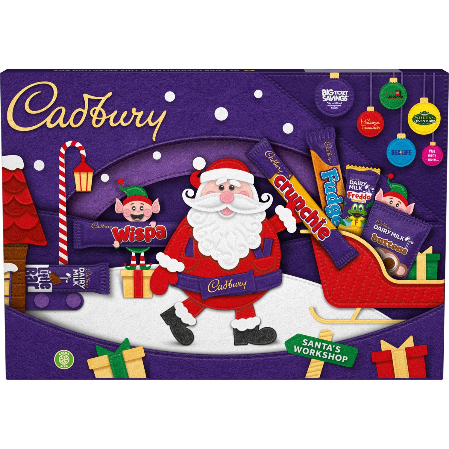 Cadbury Selection Santa Medium 125G