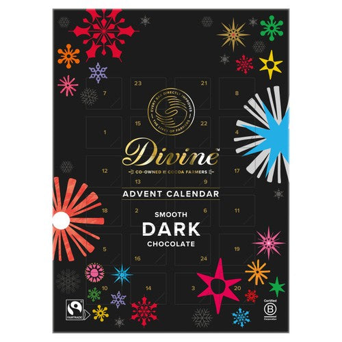 Divine 70% Dark Chocolate Advent Calendar 85G