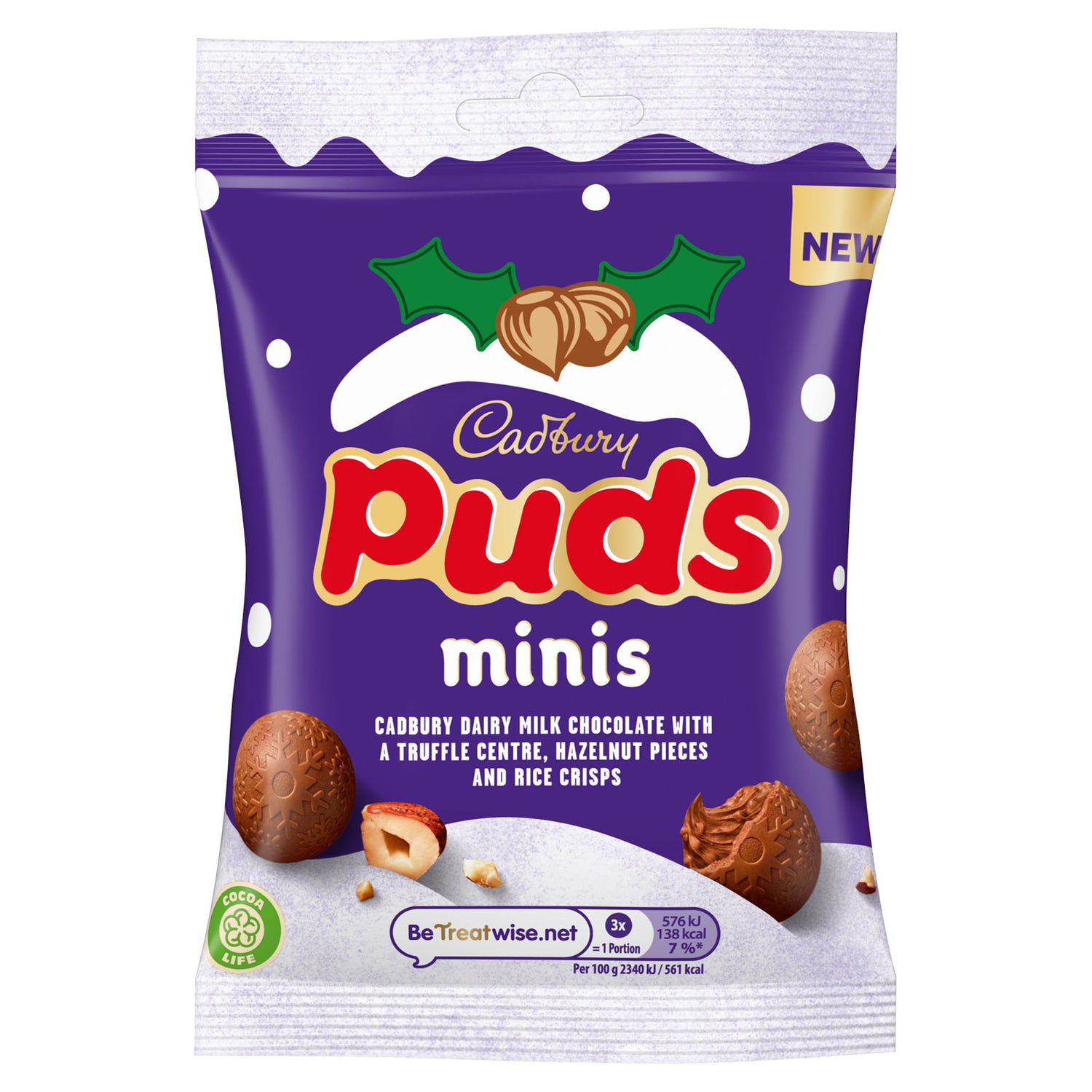 Cadbury Mini Puds 73G
