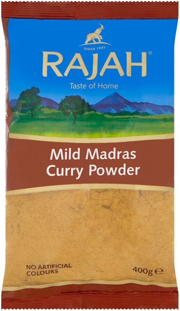 Rajah Mild Madras Curry Powder 400G