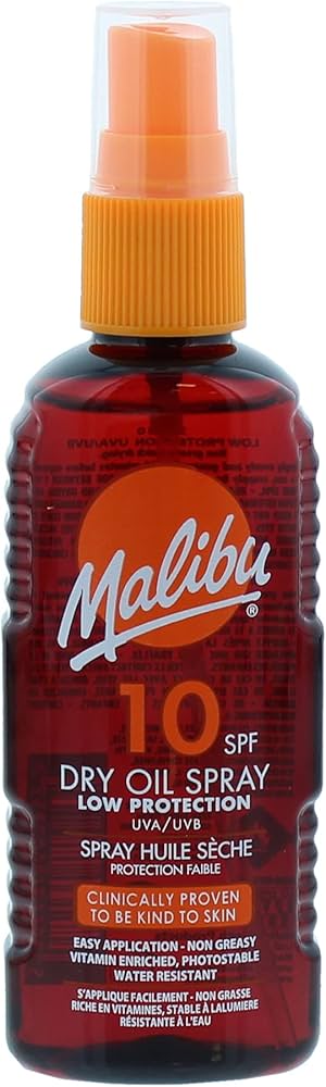Malibu SPF 10 Dry Oil Spray 200ML