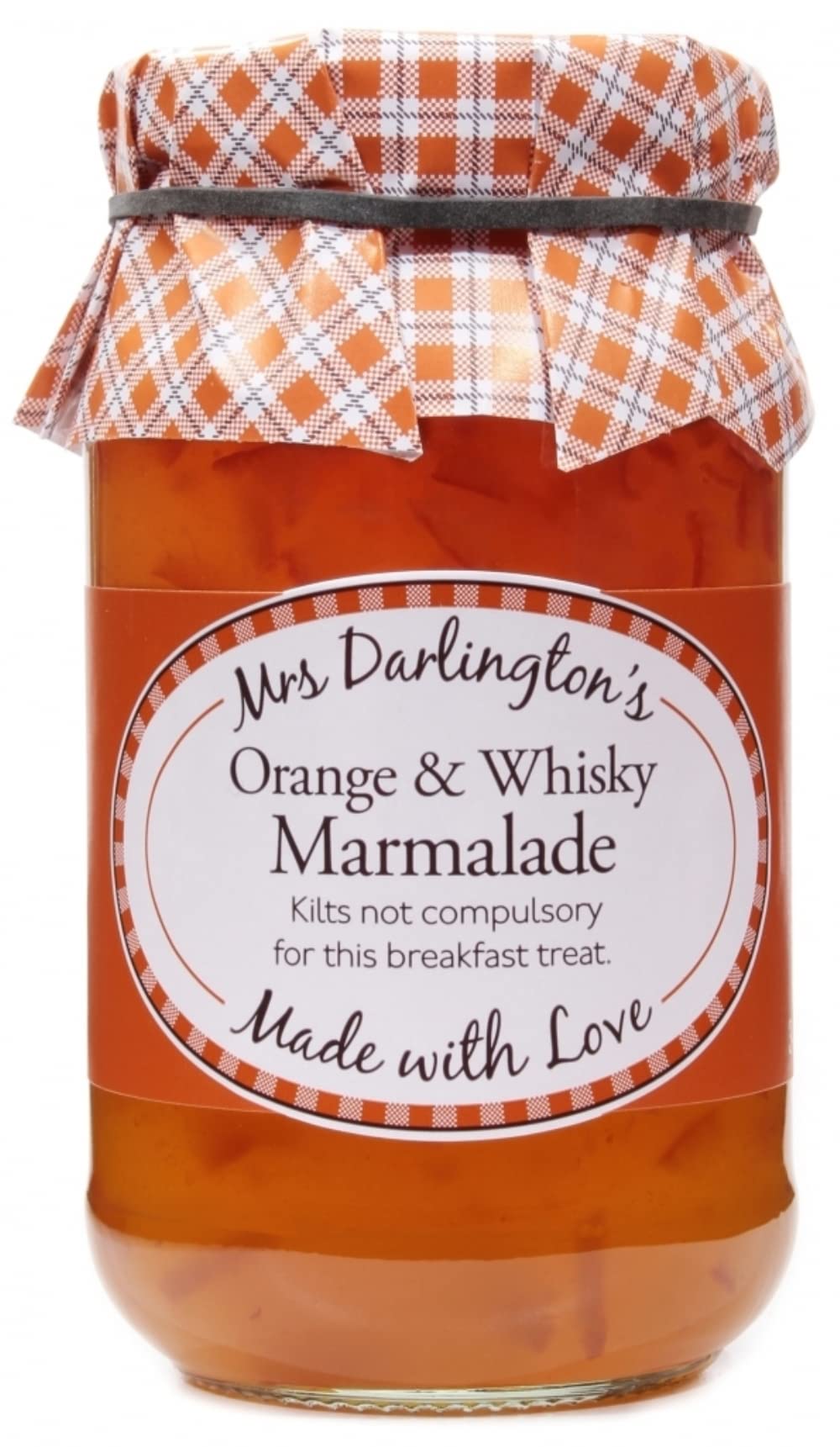 Mrs Darlington's Orange Marmalade, Scotch Whisky 340G (Case of 6)