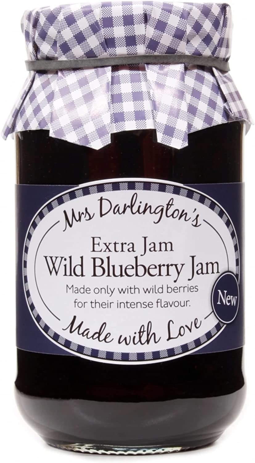 Mrs Darlington Wild Blueberry Jam 340G