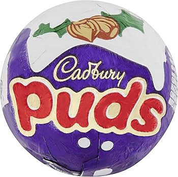 Cadbury Chocolate Xmas Puds 35G (Case of 48)