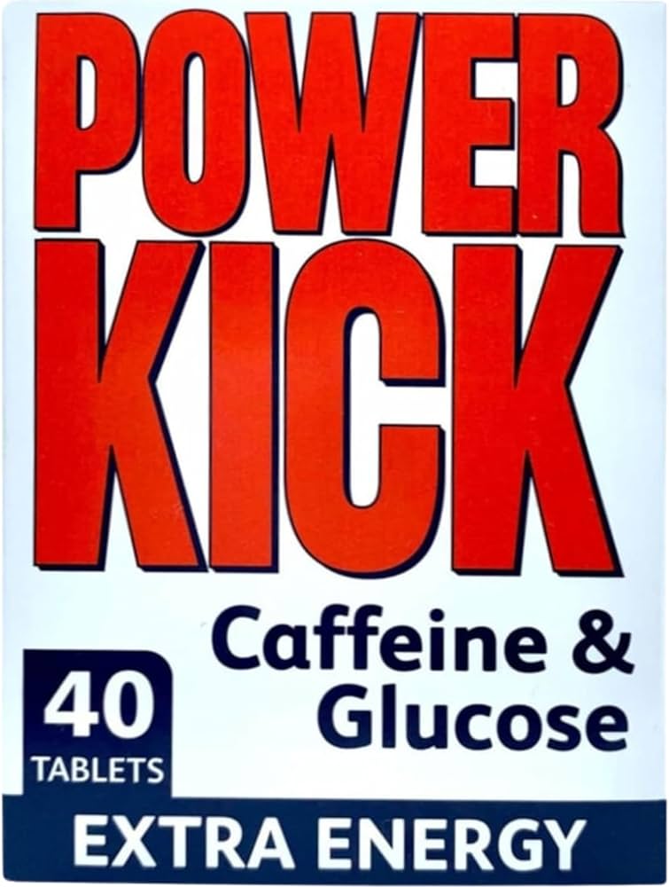 Powerkick Caffeine 40 Tablets