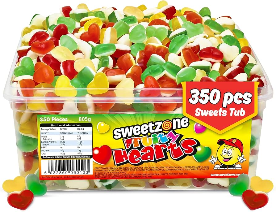 Sweetzone Fruity Heart 350pcs (805G)