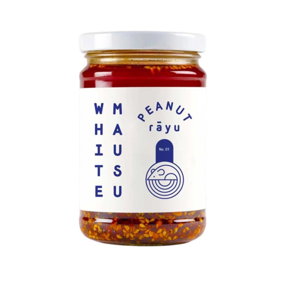 White Mausu Peanut Rayu 240G