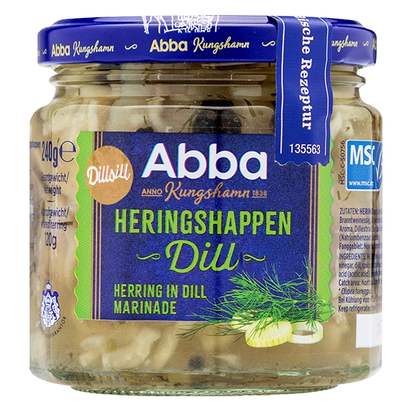 Abba Dillsill Herring In Dill 240G