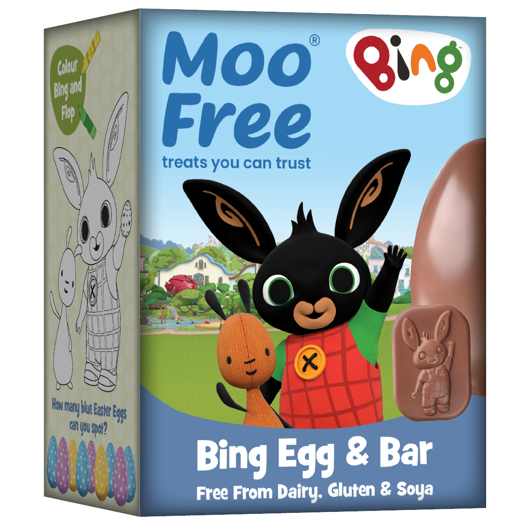 Moo Free Bing Egg And Bar 80G (Case of 6)