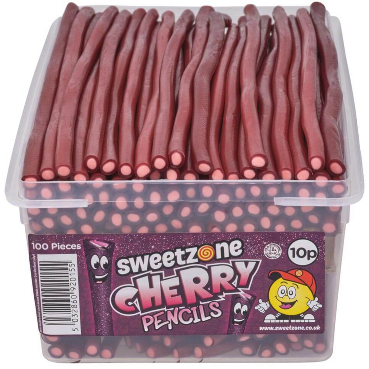 Sweetzone Cherry Pencils 1.1KG (Case of 8)