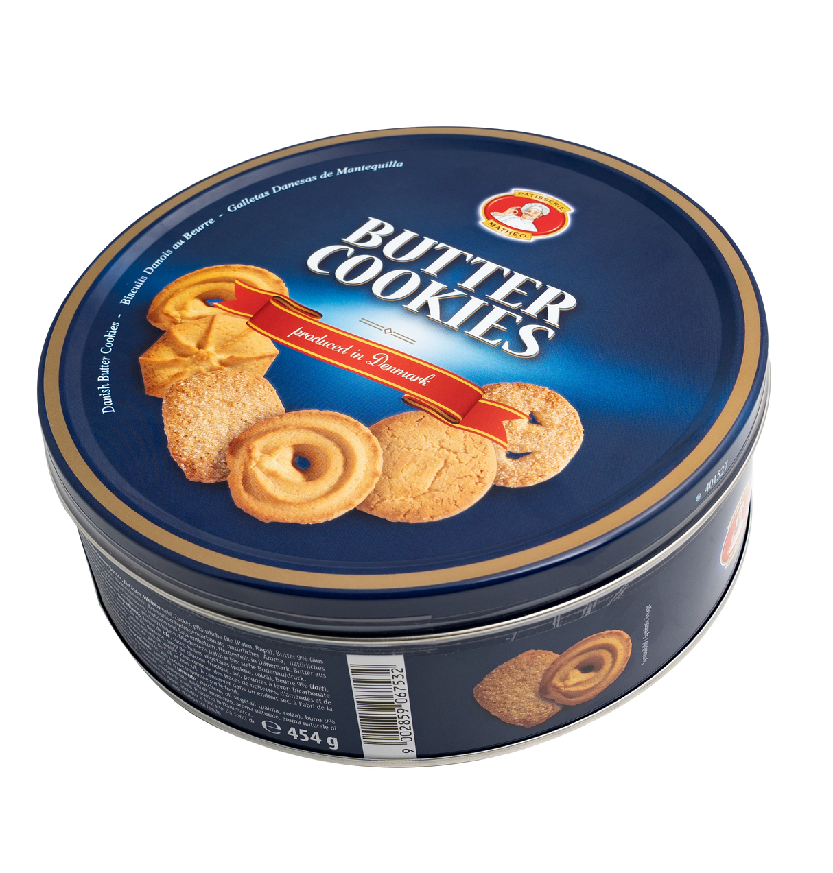 PâTisserie MathéO Butter Cookies 454G (Case of 12)