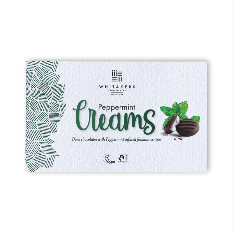Whitakers Mint Fondant Creams 150G