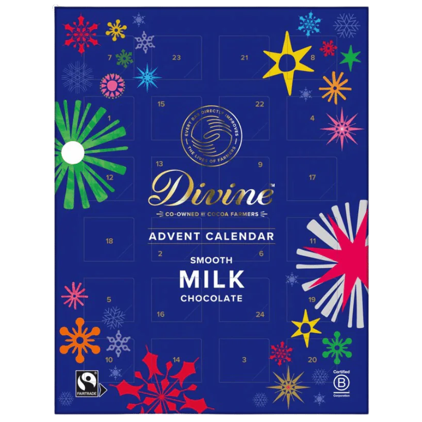 Divine Milk Chocolate Advent Calendar 85G