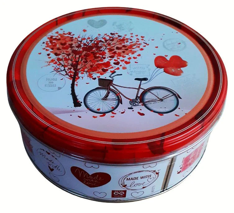 Pâtisserie Mathéo Butter Cookies "Hearts" 4 Designs 150G (design may vary)