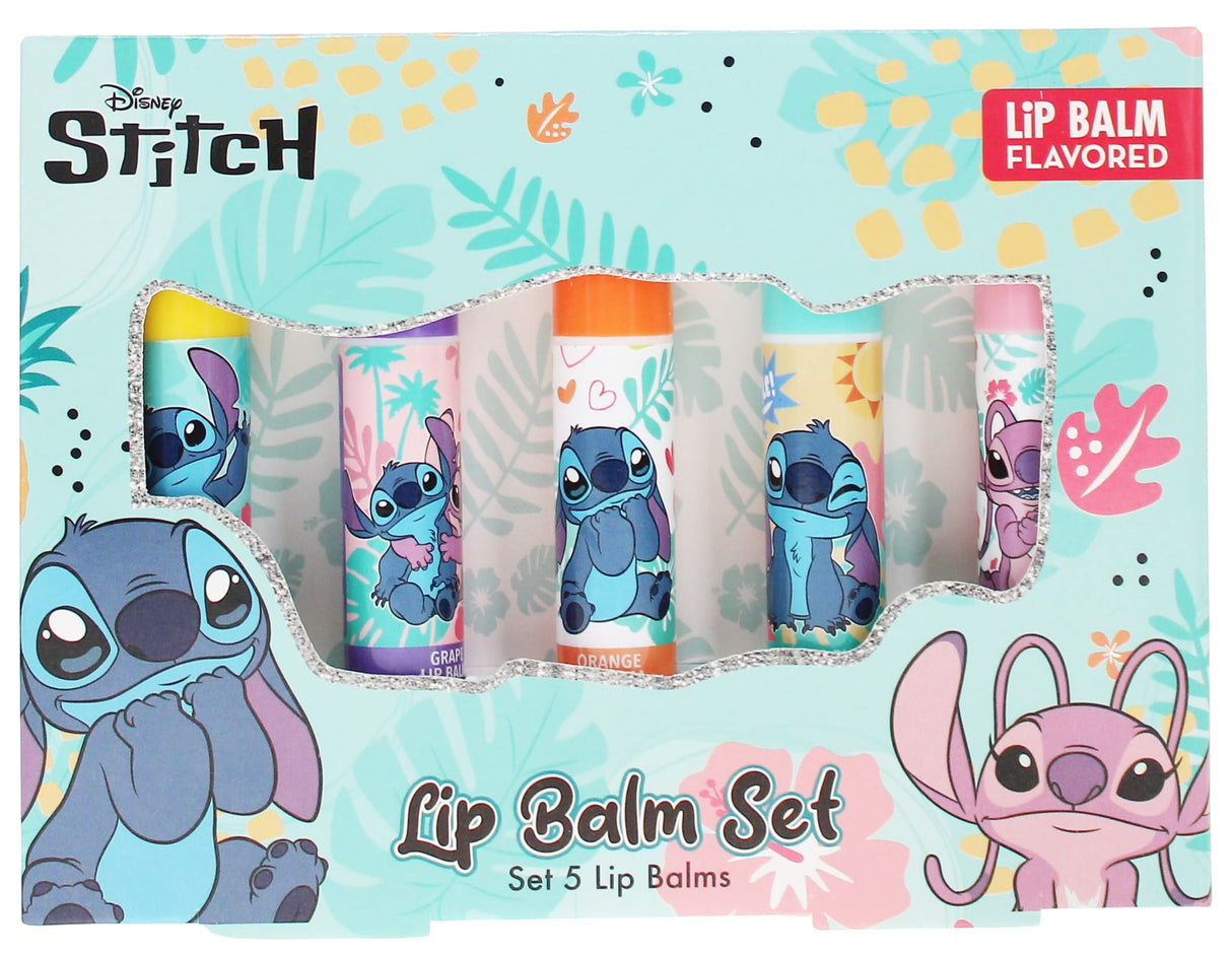 Disney Stitch Lip Balm Collection 5pack (Case of 12)