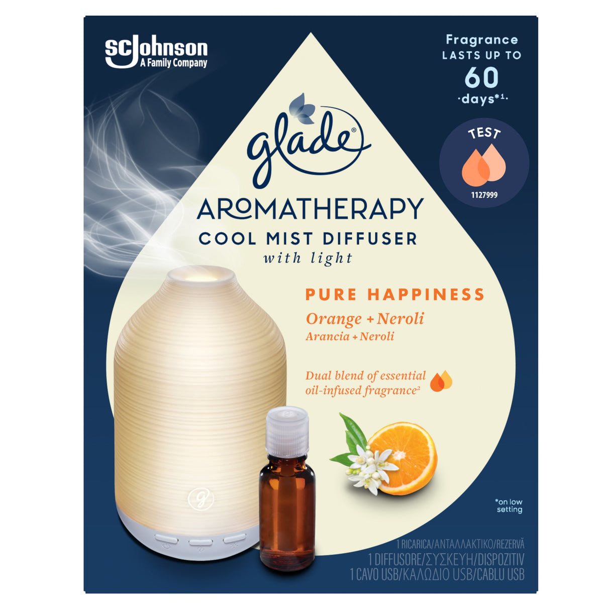 Glade Aromatherapy Mist Diffuser - Pure Happiness