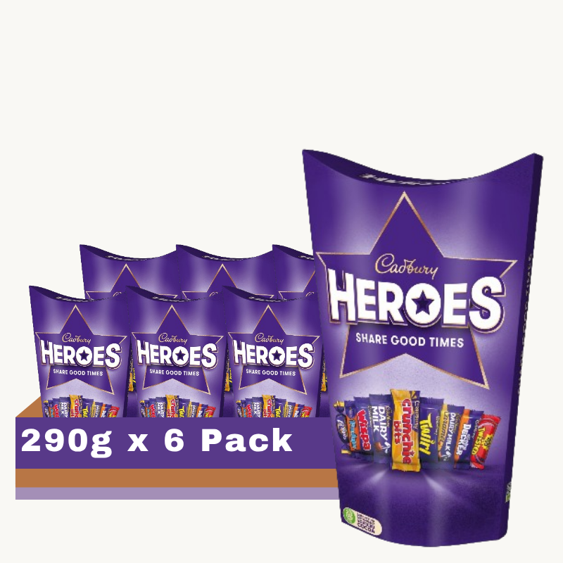 Cadbury Heroes Carton 290G (Case of 6)
