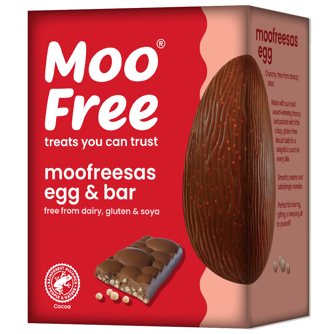 Moo Free Moofreesas Easter Egg Bar 135G