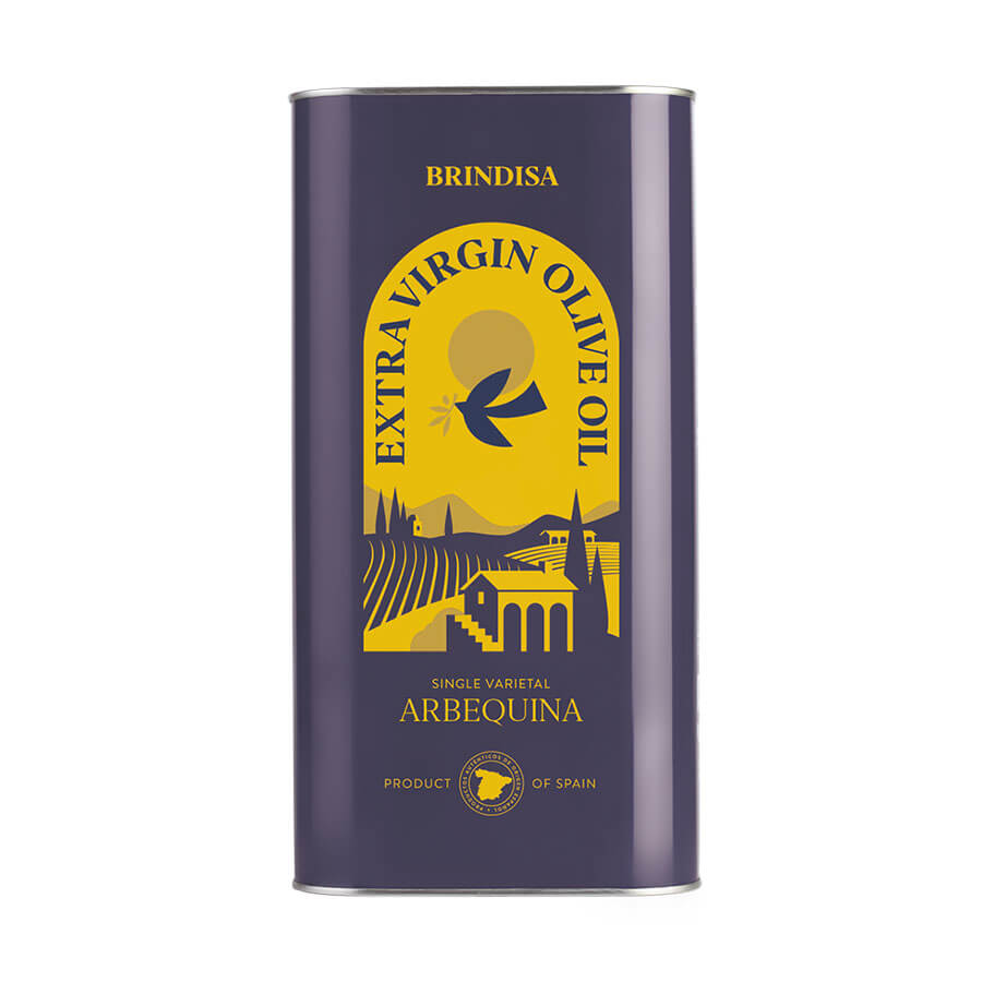 Brindisa 100% Arbequina Extra Virgin Olive Oil 1L