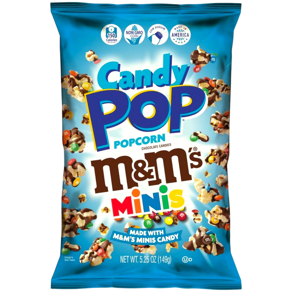 Candy Pop Popcorn M&M Minis 149g (5.25oz)