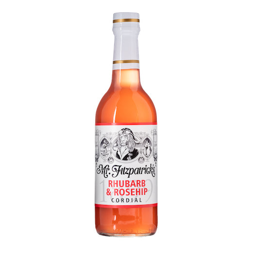 Mr Fitzpatrick'S Rhubarb & Rosehip Cordial 500ML