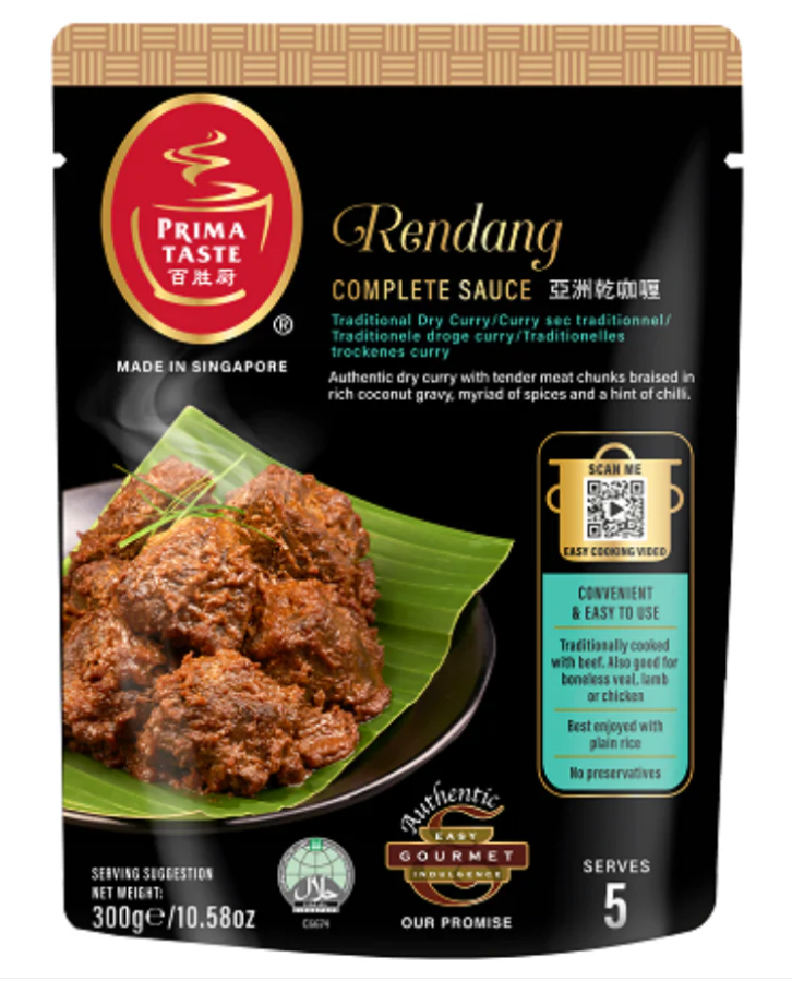 Prima Taste Rendang Retail Pack 300G