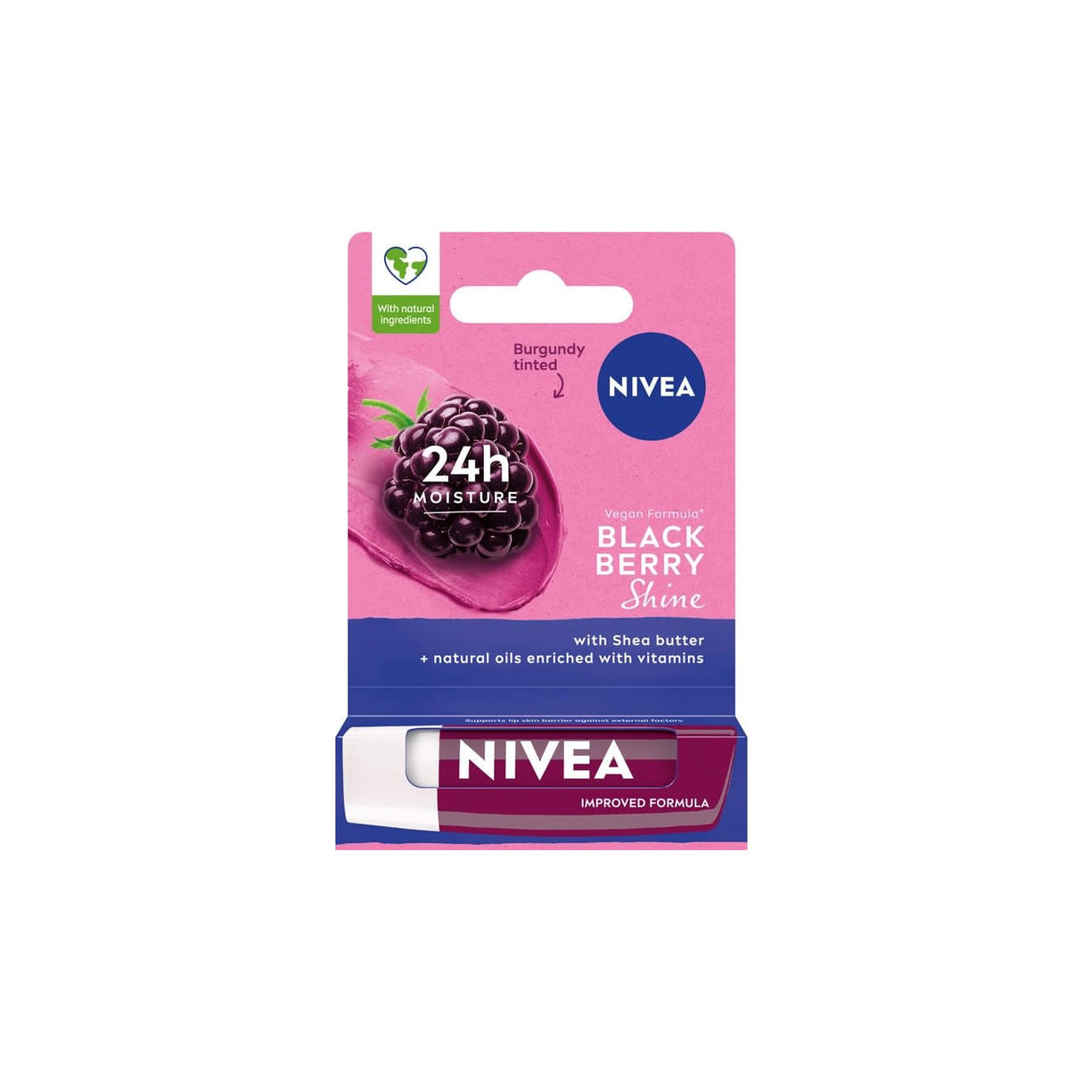 Nivea Blackberry Shine Lip Balm 4.8G