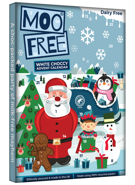 White Chocolate Advent Calendar 70G (Case of 10)