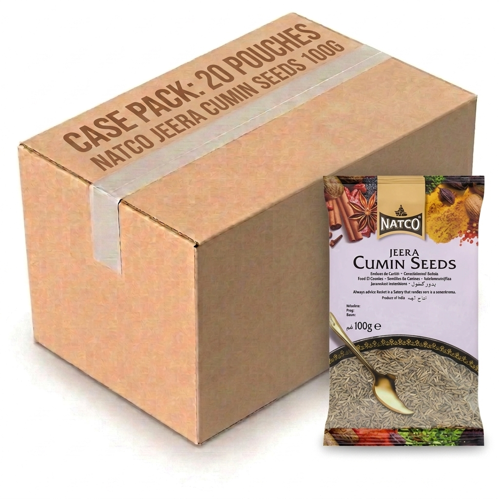 Natco Jeera Cumin Seeds 100G (Case of 20)