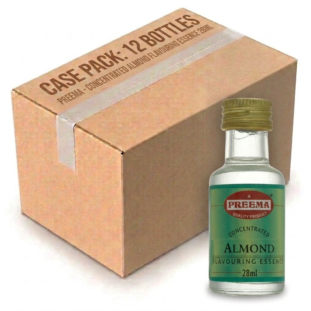 Preema Almond Flavouring Essence 28ML (Case of 12)