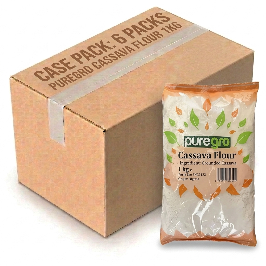Puregro Cassava Flour 1KG (Case of 6)