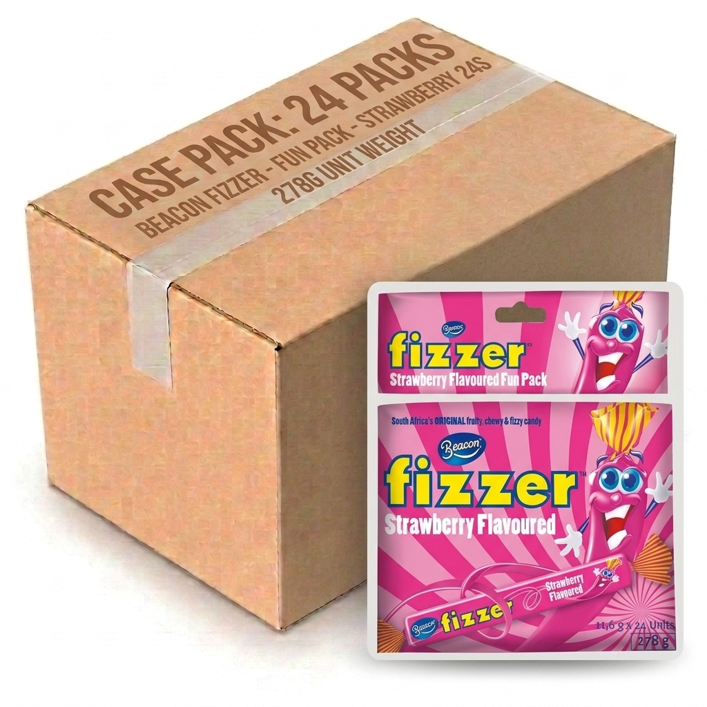 Beacon Fizzer - Fun Pack - Strawberry 24s (Case of 24)