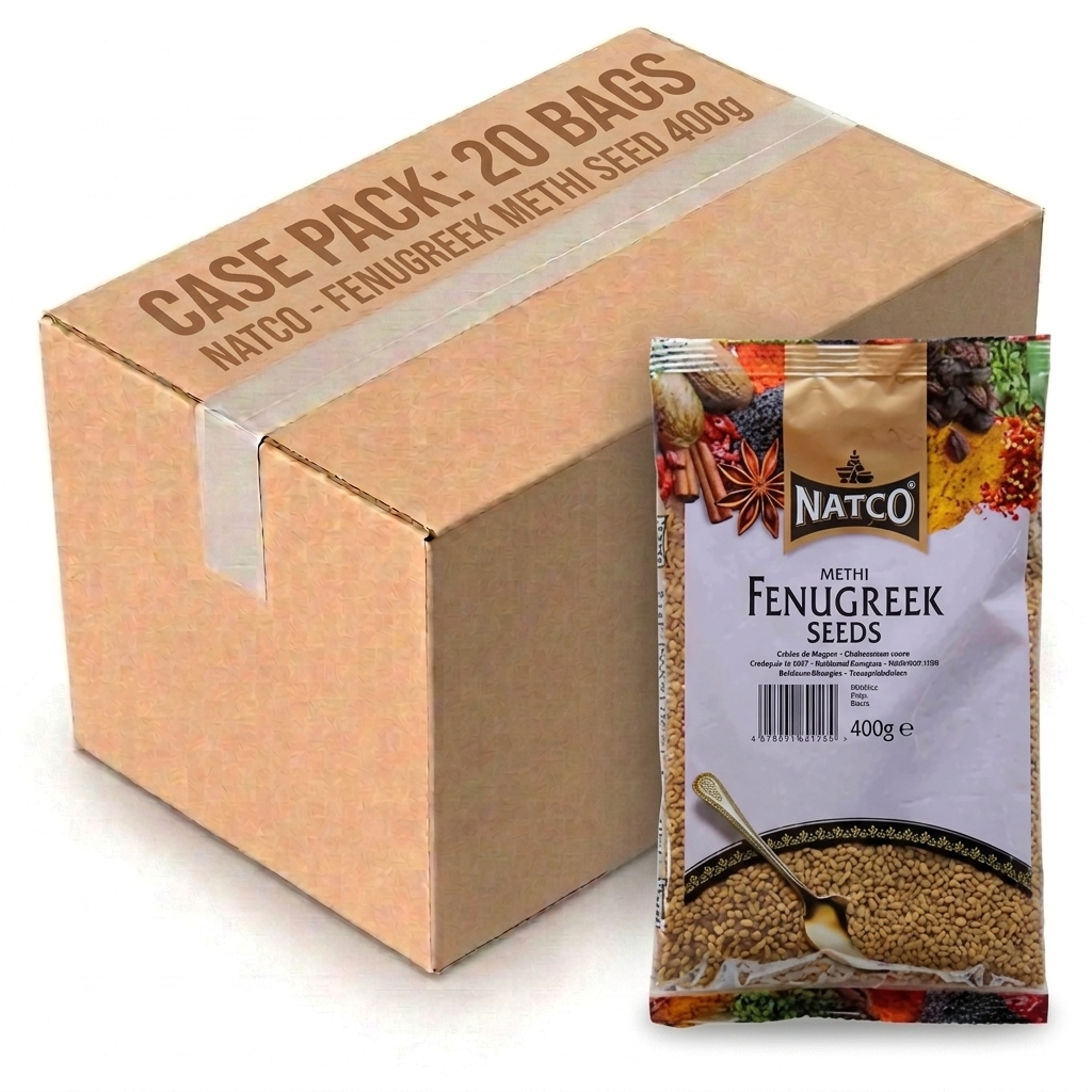 Natco Fenugreek Methi Seed 400G (Case of 20)