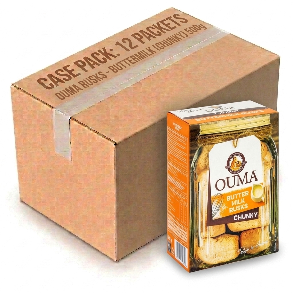 Ouma Rusks - Buttermilk (Chunky) 500G (Case of 12)