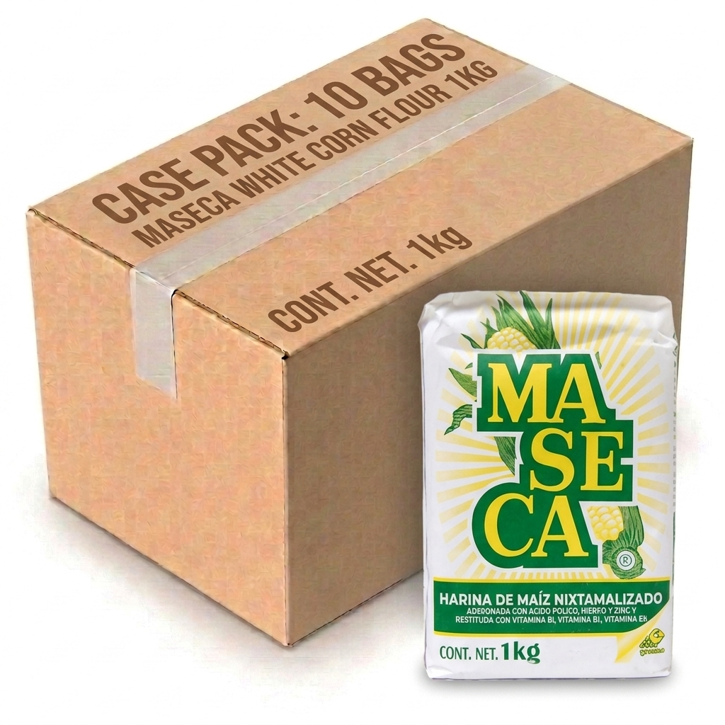 Maseca White Corn Flour 1KG (Case of 10)