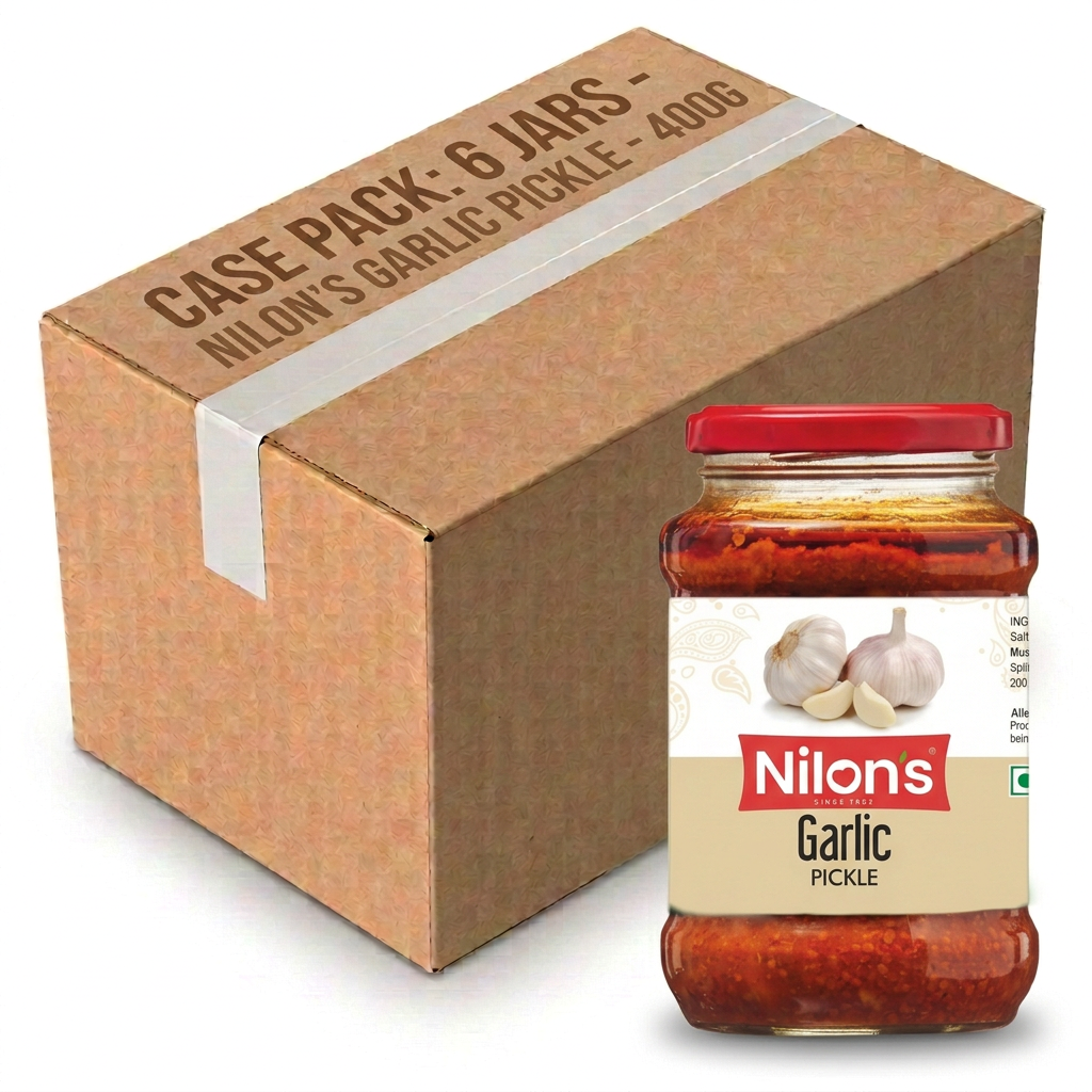 Nilon's Garlic Pickle 400G (Case of 6)