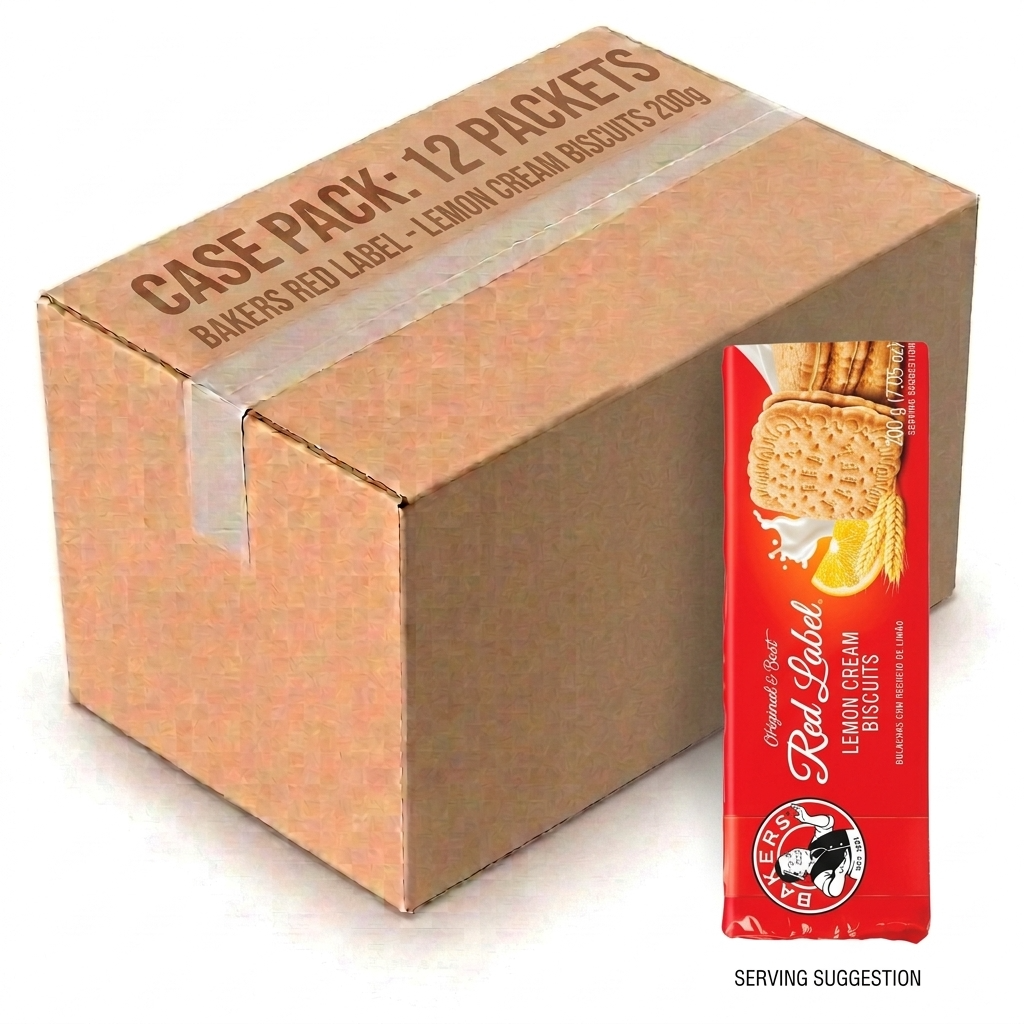 Bakers Red Label - Lemon Creams 200G (Case of 12)