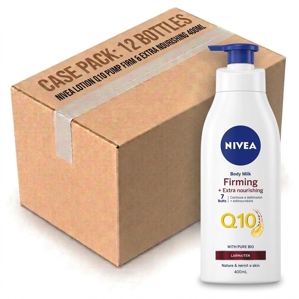Nivea Lotion Q10 Pump Firm & Extra Nourishing 400ML (Case of 12)