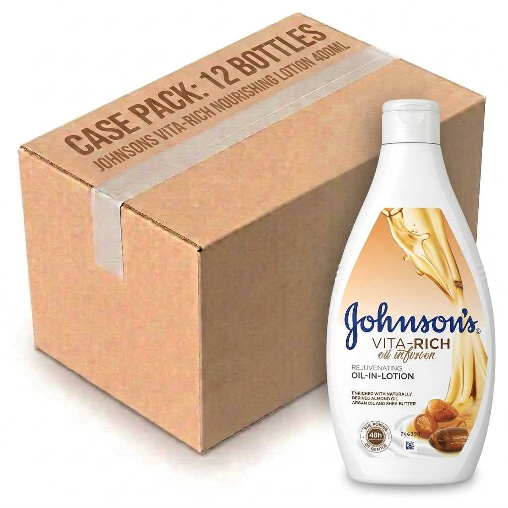 Johnsons Vita-Rich Nourishing Lotion 400ML (Case of 12)