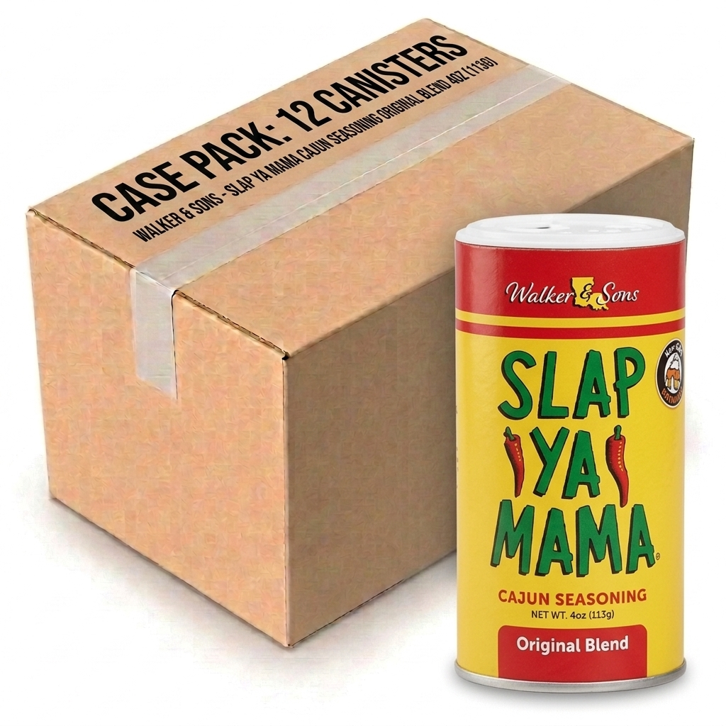 Slap Ya Mama Cajun Seasoning Original Blend 4oz (113G) (Case of 12)