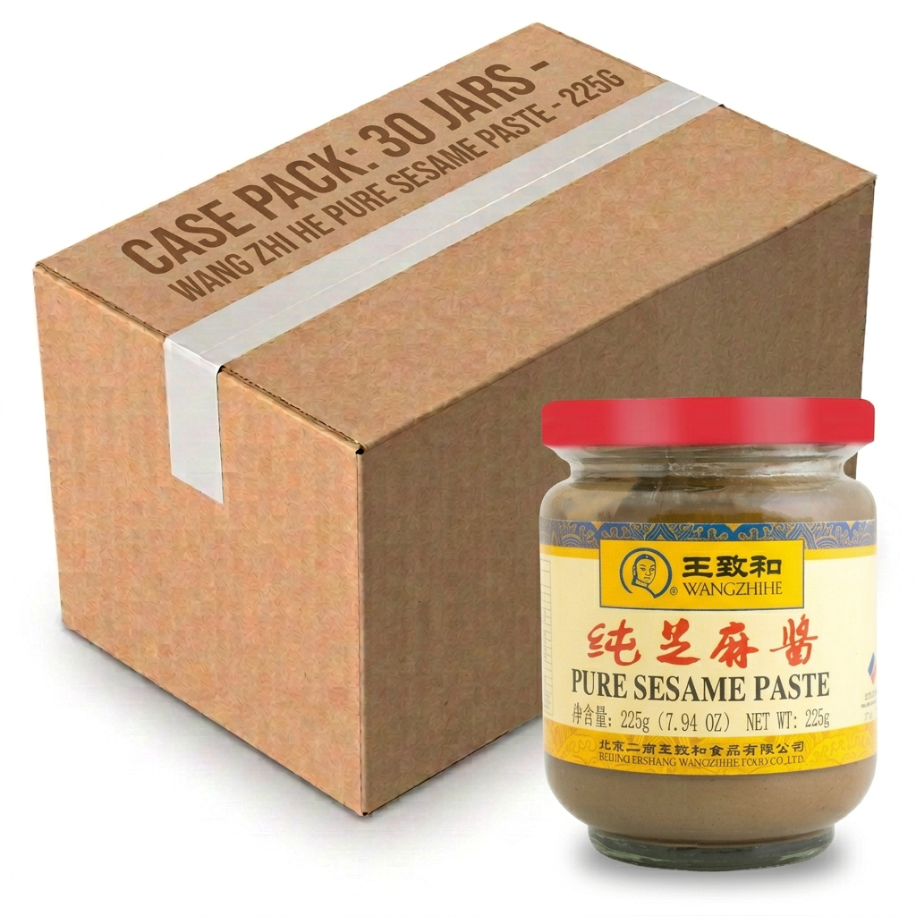 Wang Zhi He Pure Sesame Paste 225G (Case of 30)