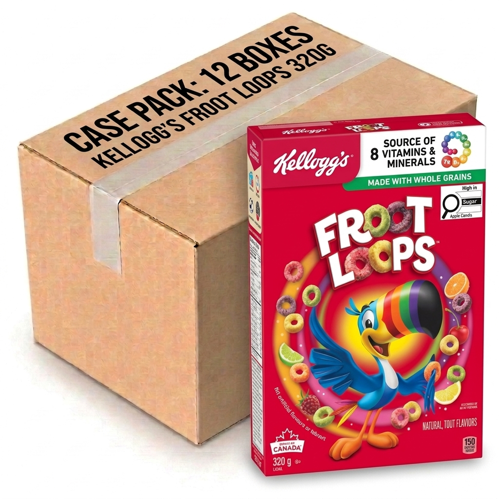 Kellogg's Froot Loops 320G (Case of 12)