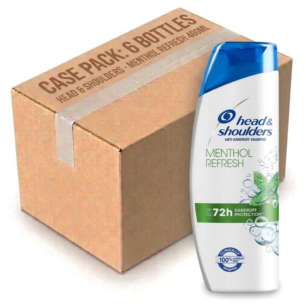 Head & Shoulder Shampoo Menthol 400ML (Case of 6)