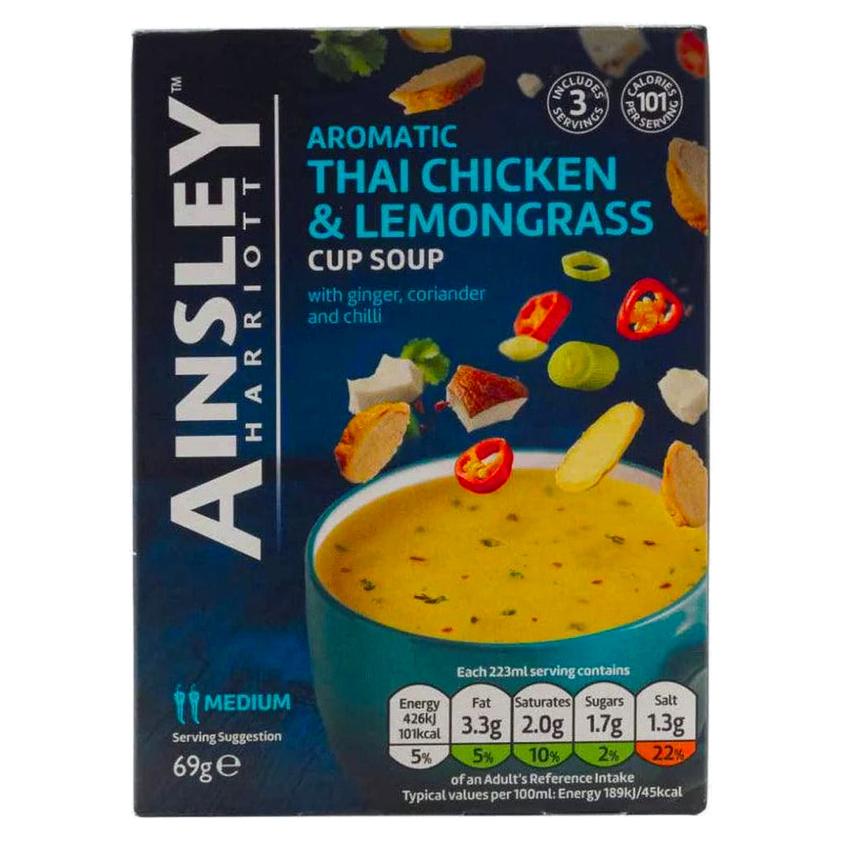 Ainsley Harriott Thai Chicken & Lemon Grass 69G
